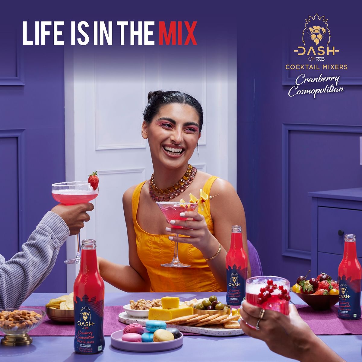 RCB launches 'Dash of RCB' non-alcoholic mixers with 'Life is in the Mix' campaign