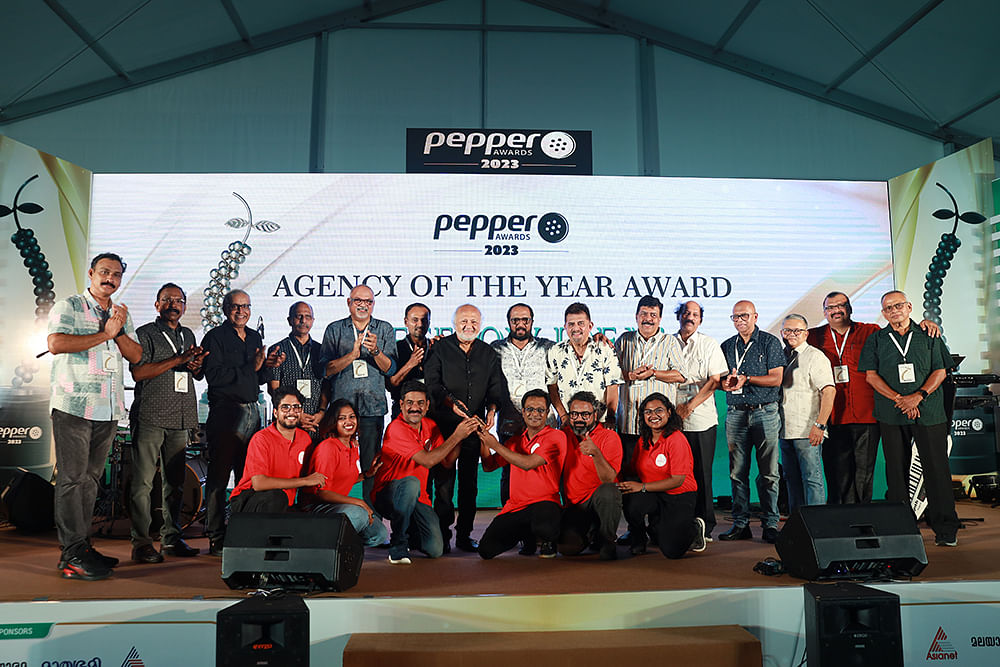 Pepper Creative Awards 2023 presented at a grand function