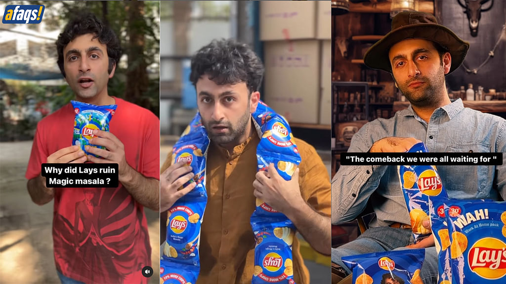 Here is how a viral reel turned into a Lay’s collab for Bunshah