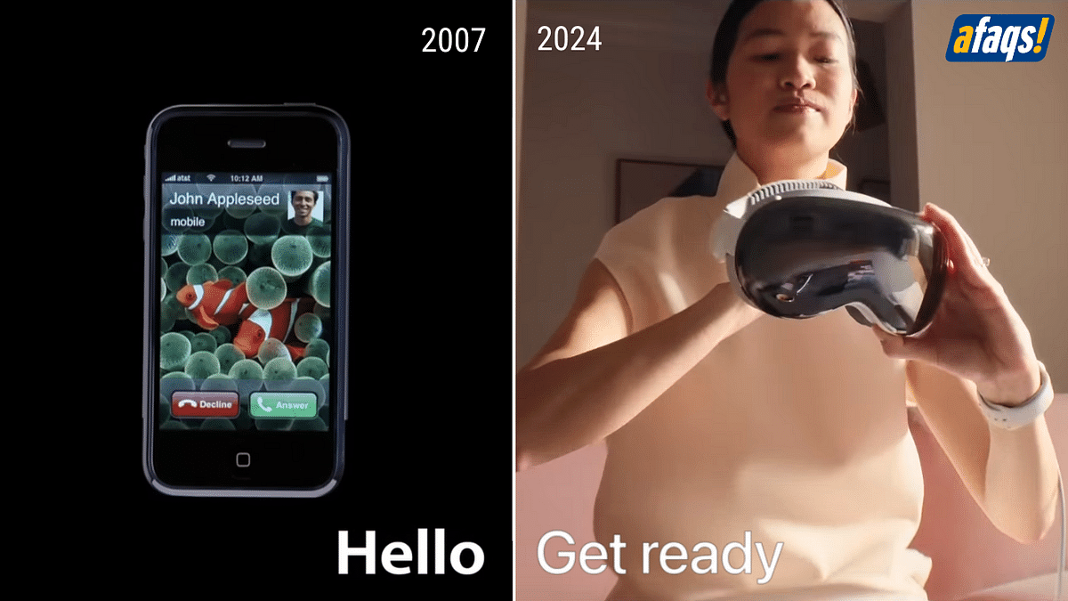 Apple’s Vision Pro spot draws similarities with the very first iPhone ad 