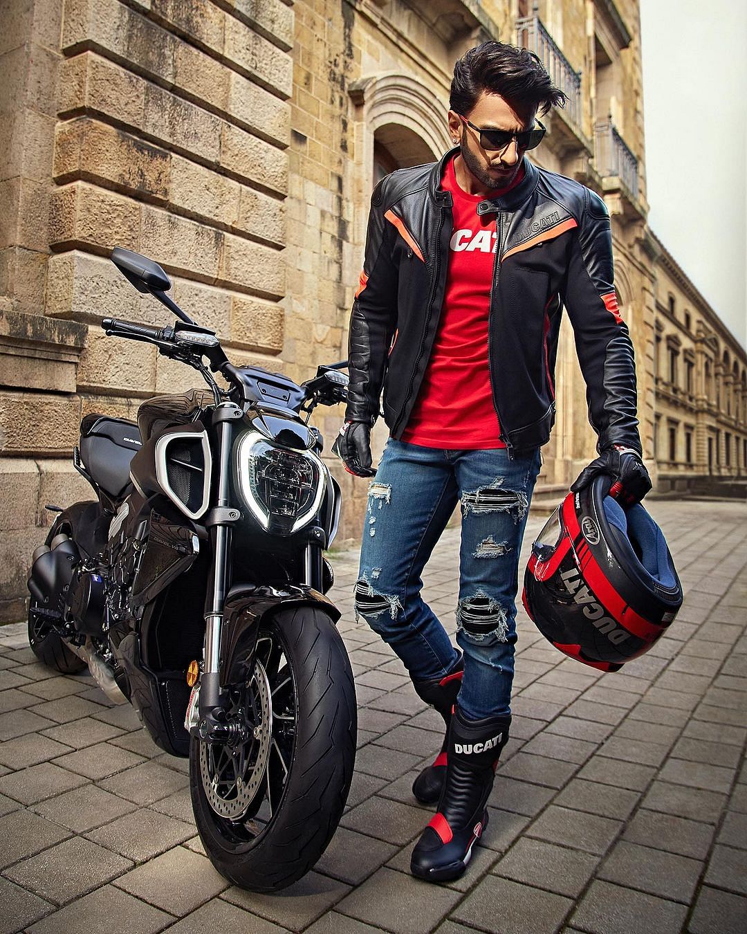 Singh's collaboration with Ducati India