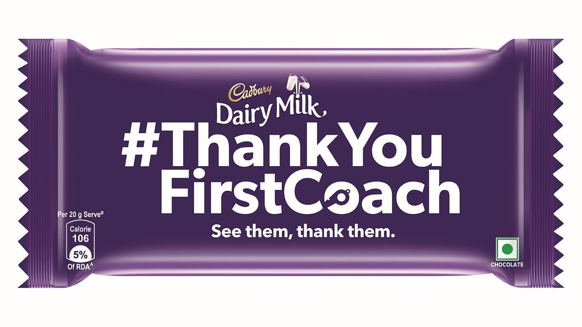 Cadbury Dairy Milk's #ThankYouFirstCoach pack