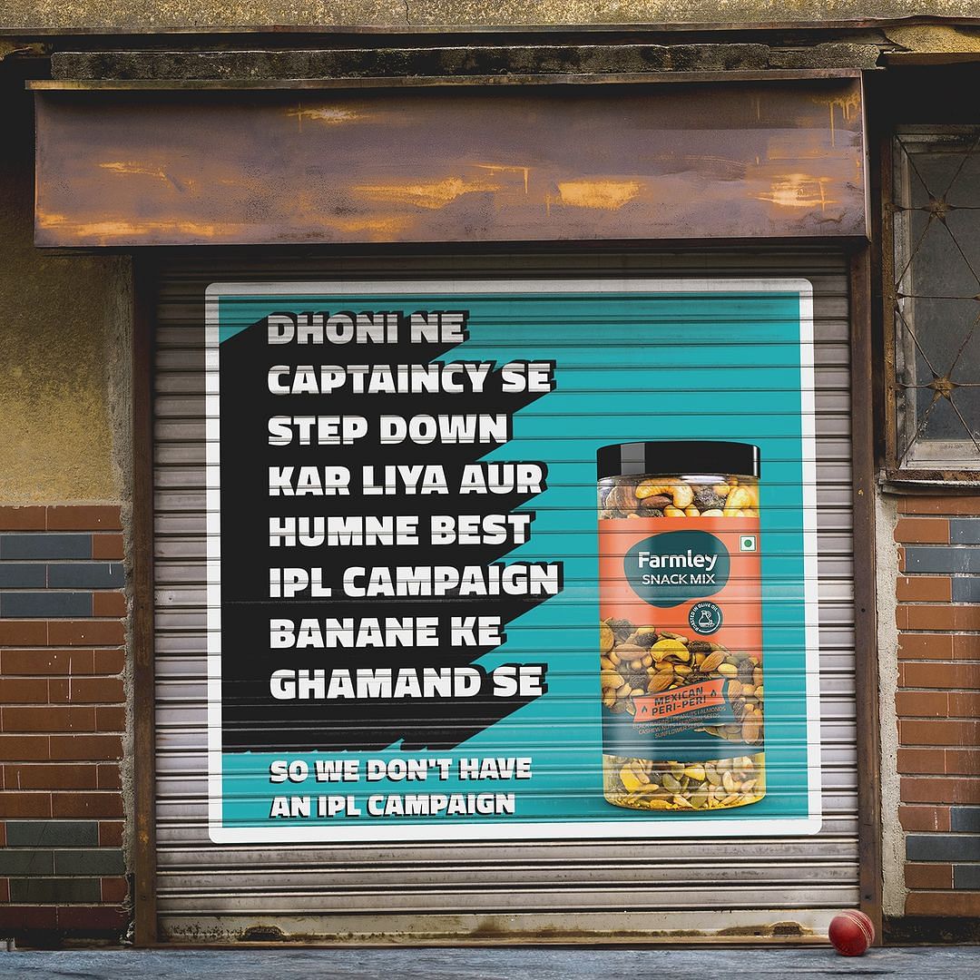 Farmley launches a quirky social media campaign, titled 'We Don't Have An IPL Campaign'