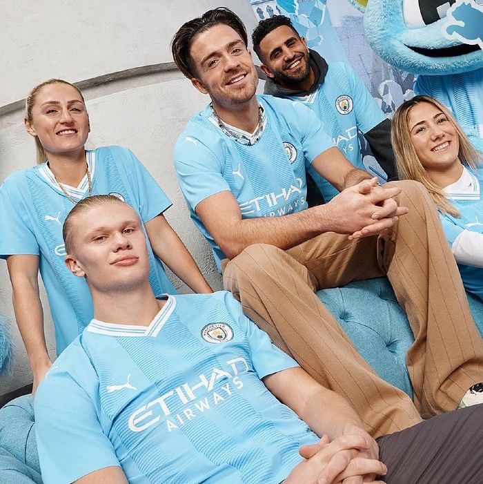 Manchester City's home kit for 2024