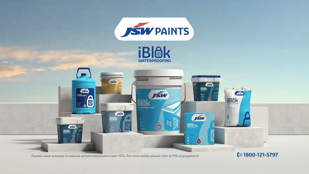 JSW Paints launches the 'Khoobsurat Soch' campaign for its waterproofing range iBlok