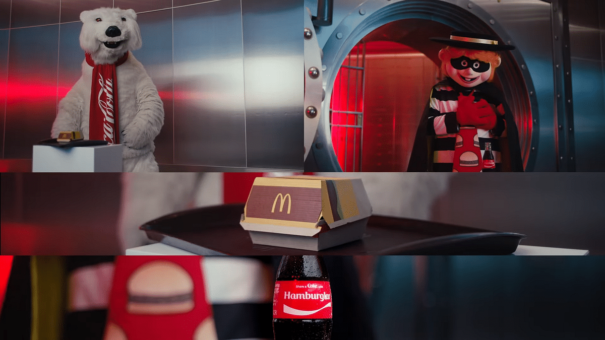 Coca-Cola’s polar bear and McDonald’s Hamburglar face off in this new spot