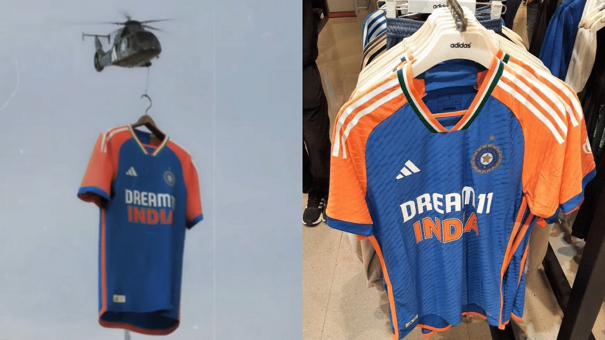 Adidas unveils India's T20 World Cup jersey on social media, with the "One jersey. One Nation" tagline