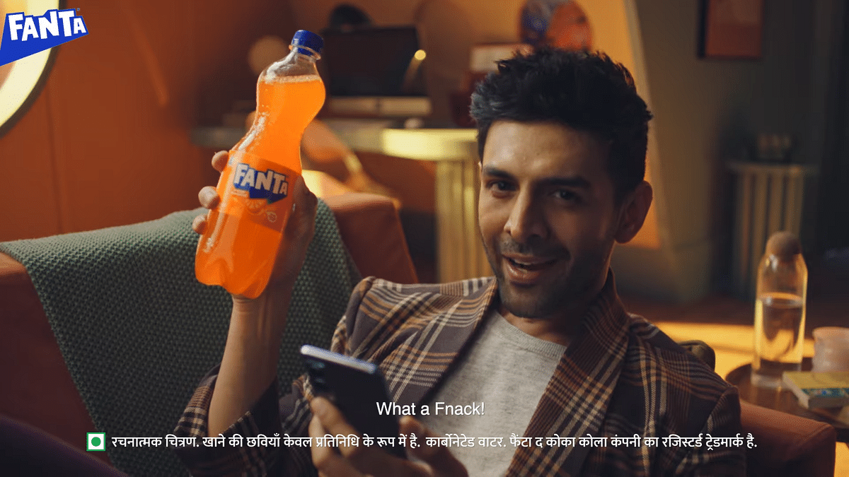 Kartik Aaryan showcases the playful side of 'Fnacking' with Fanta in new campaign
