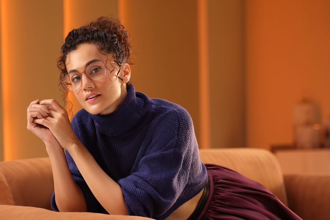 Taapsee Pannu encourages everyone to tap into their joyful side in Vogue Eyewear's new campaign