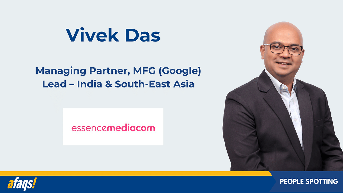 EssenceMediacom appoints Vivek Das as managing partner, MFG (Google) lead – India and South-East Asia