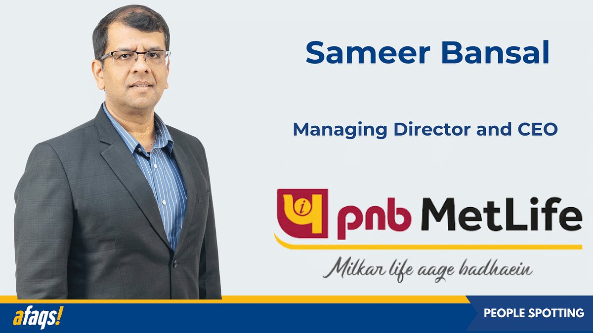 PNB MetLife India Insurance announces Sameer Bansal as its new MD and CEO
