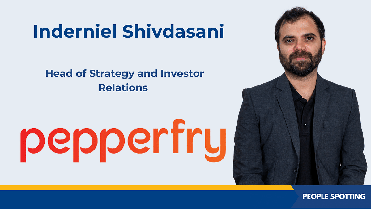 Inderniel Shivdasani joins Pepperfry as head of strategy and investor relations
