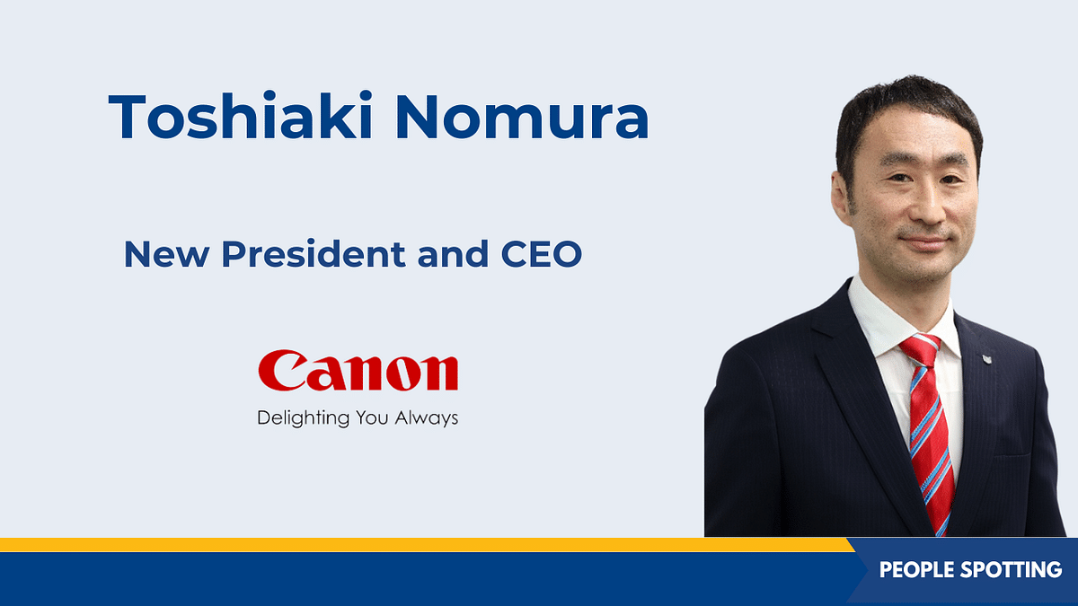Canon India onboards Toshiaki Nomura as new president and CEO 