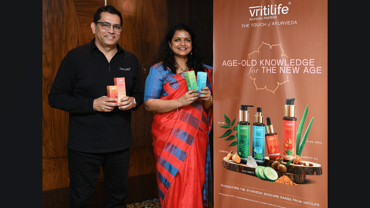 Herbalife India enters the skincare market with the Vritilife Outer Nutrition Range