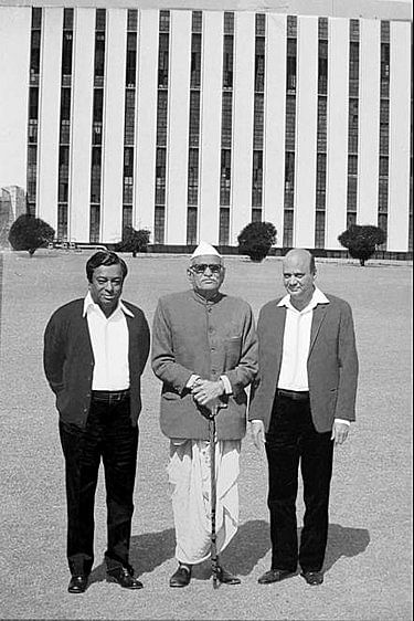 The Amul trinity (left to right): Verghese Kurien (Father of White Revolution), Tribhuvandas Kishibhai Patel, and Harichand Megha Dalaya