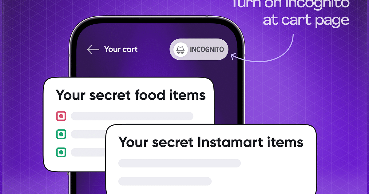 Swiggy Launches Incognito Mode for Private Food Ordering and Swiggy Instamart