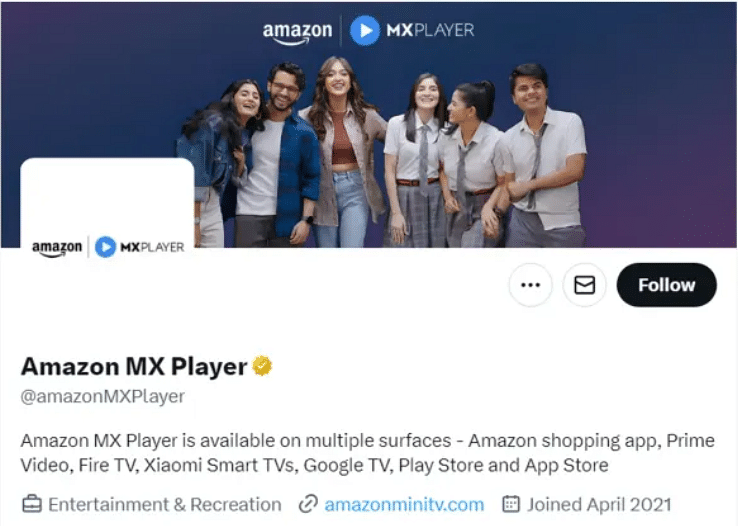 Amazon rebrands miniTV streaming service as Amazon MX Player: Reports