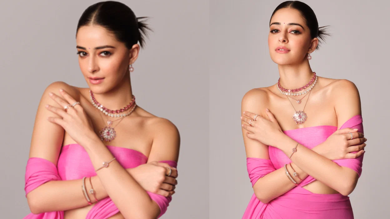 Ananya Panday Dazzles in Swarovski's Diwali Campaign