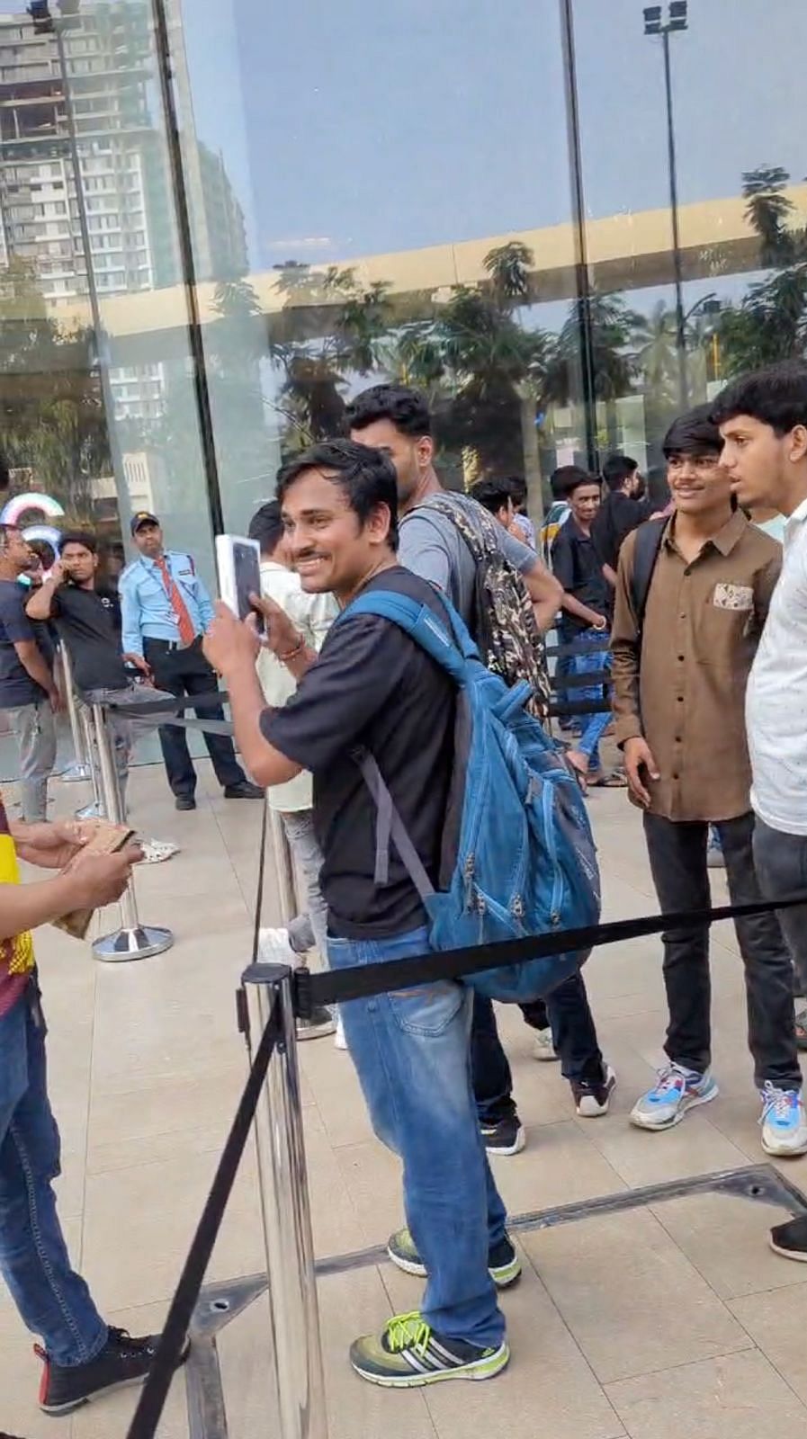 Mumbai man jumps queue to get the iPhone 16