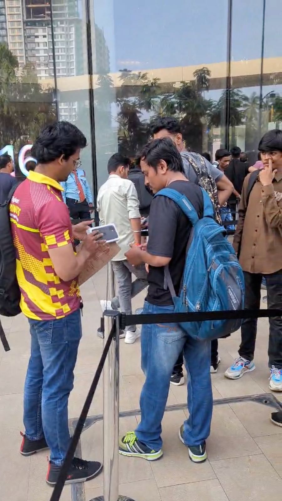 Mumbai man jumps queue to get the iPhone 16