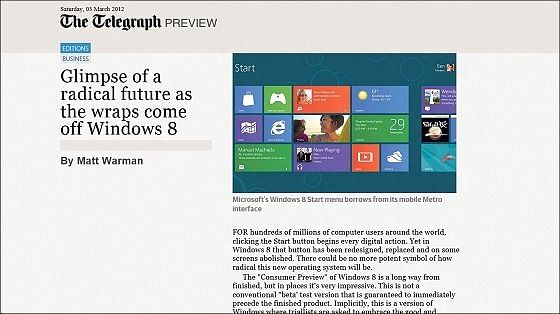 Windows 8: Set for the new screen wars?