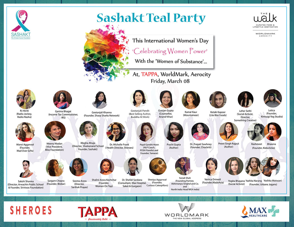 Sashakt Foundation celebrates International Women's Day in support of the noble cause of Cancer Awareness