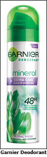 Garnier launches Garnier mineral Deodorants