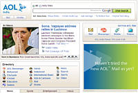 aol.in: Lots of local content, basic suite of services