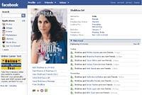 Shobhaa De promotes her new book online