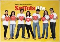 Saffola makes you listen to your heartbeat on World Heart Day