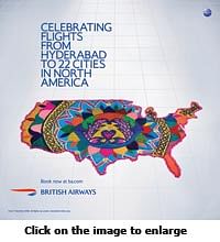 British Airways makes a colourful announcement
