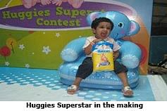 Huggies Dry looks for tiny superstars