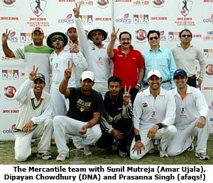 Amar Ujala Agency & Media Cricket League 2009 Delhi: Mercantile reaches the national semis