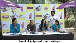 UTV Bindass gets together with college students for street plays