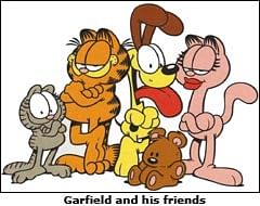 Garfield and friends head towards India