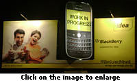 Idea's Blackberry does a 'uni'pole dance in Mohali