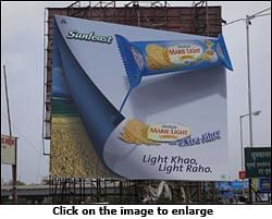 Sunfeast Marie Light's outdoor billboard campaign 'takes off'