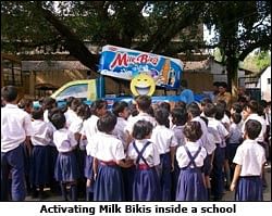 Britannia takes Milk Bikis on its first activation tour in Bihar