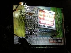 Posterscope India creates 'big' trolley for Big Bazaar
