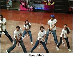 Big Music employs flash mob to promote film