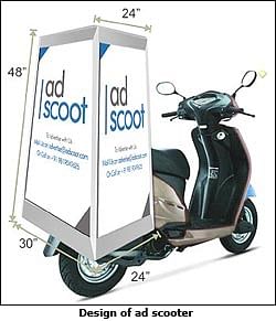 AdScoot to brand scooters in rural areas