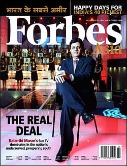 Forbes India's "Rich List" places Subhash Chandra as the richest media owner in the country