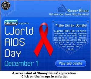 Durex: Click to donate condoms