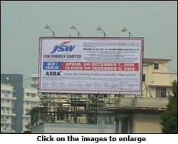 JSW Energy's high visibility OOH campaign for IPO