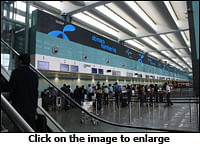 UniNor 'checks in' at the Bangalore International Airport