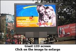 Delhi gets its first set of giant LEDs with sound