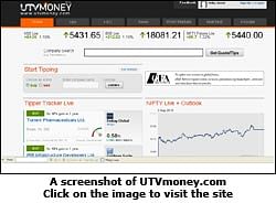 BloombergUTV.com is now UTVmoney.com