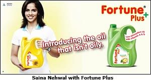 Adani Wilmar launches Fortune Plus; signs Saina Nehwal as brand ambassador
