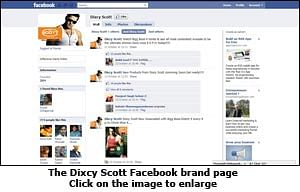 Dixcy Scott to get active on Facebook
