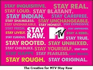 MTV gets a facelift, follows the 'Stay Raw' philosophy